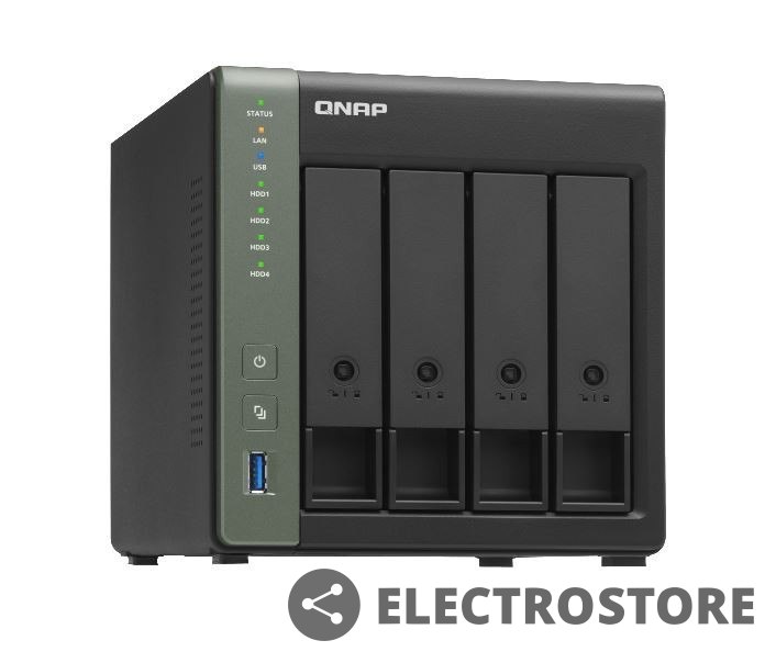QNAP Serwer NAS TS-431KX-2G 1.7GHz 10Gb E SFP+ 2GB RAM QNAP Serwer NAS TS-431KX-2G 1.7GHz 10Gb E SFP+ 2GB RAM