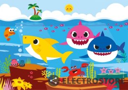Clementoni Puzzle 2x20 elementów Super kolor Baby Shark