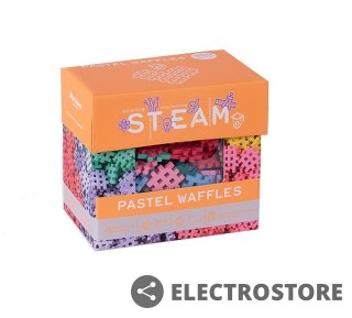 Marioinex Klocki konstrukcyjne Waffle mini pastel 300 elementów