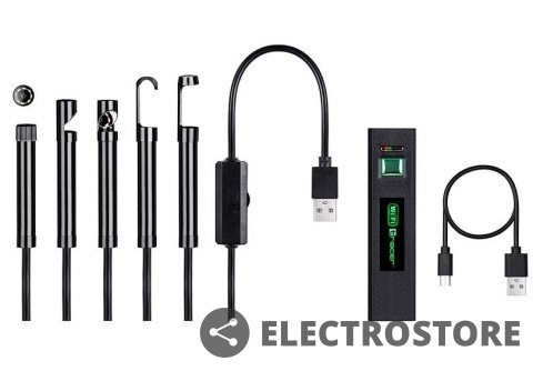 Tracer Kamera endoskopowa HardWire 5M 8MM LED WIFI Tracer Kamera endoskopowa HardWire 5M 8MM LED WIFI