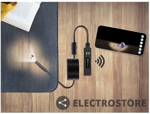 Tracer Kamera endoskopowa HardWire 5M 8MM LED WIFI Tracer Kamera endoskopowa HardWire 5M 8MM LED WIFI