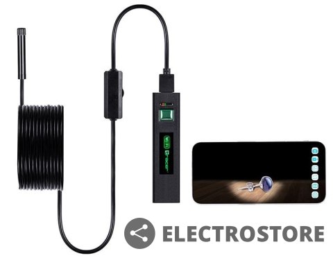 Tracer Kamera endoskopowa HardWire 5M 8MM LED WIFI Tracer Kamera endoskopowa HardWire 5M 8MM LED WIFI