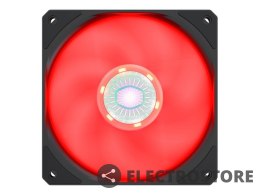 Cooler Master Wentylator do zasilacza/obudowy SickleFlow 120 LED Czerwony