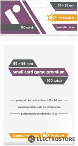 Rebel Koszulki 59 x 86mm Small Card Game Premium