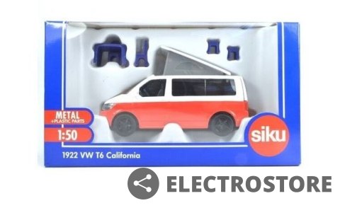 Siku Kamper VW T6 California - ruchomy dach i akcesoria