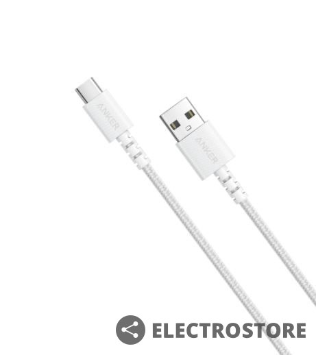 Anker Kabel PowerLine Select+ USB-A - USB-C 6ft biały
