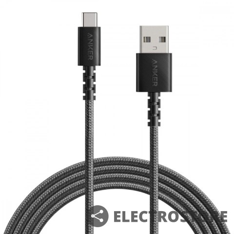 Anker Kabel PowerLine Select+ USB-A - USB-C 6ft czarny