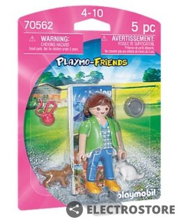 Playmobil Figurka Playmo-Friends 70562 Dziewczynka z kotkami