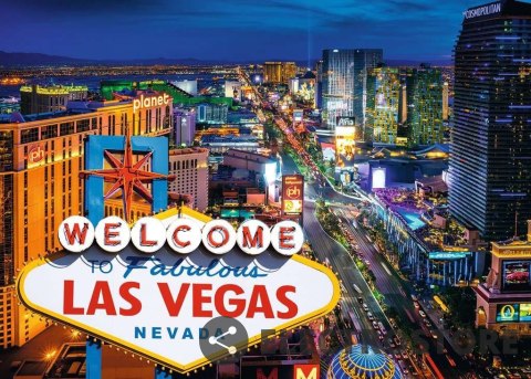 Ravensburger Polska Puzzle 1000 elementów Las Vegas Ravensburger Polska Puzzle 1000 elementów Las Vegas
