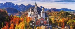 Ravensburger Polska Puzzle 1000 elementów Panorama Zamek w Bawarii