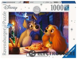 Ravensburger Polska Puzzle 1000 elementów Walt Disney Zakochany kundel