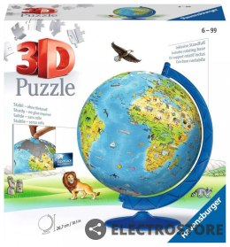 Ravensburger Polska Puzzle 180 elementów 3D Kula Dziecinny globus