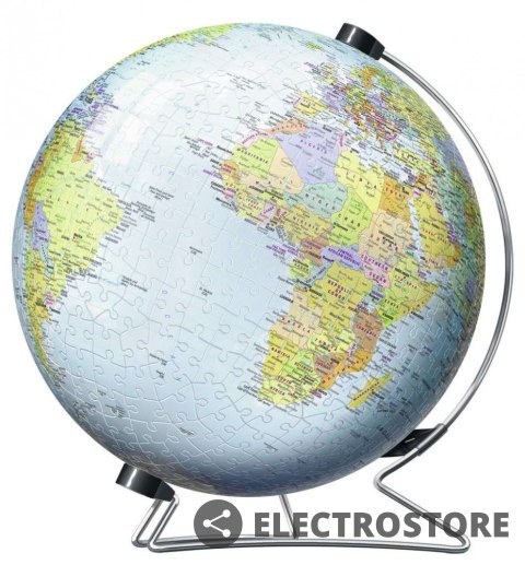 Ravensburger Polska Puzzle 540 elementów 3D Kula Dziecinny globus Ravensburger Polska Puzzle 540 elementów 3D Kula Dziecinny globus