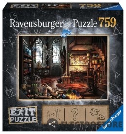 Ravensburger Polska Puzzle EXIT 759 elementów Laboratorium czarodzieja