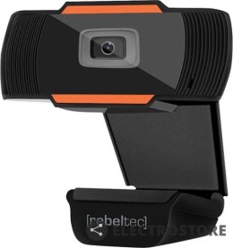 Rebeltec Kamera Internetowa Live HD, typ sensora CMOS 1/4" Rozdzielczość 1280x720, focus: od 3cm do nieskończonoci, 30 klatek/s, Wbudowan
