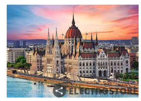Trefl Puzzle 500 elementów Budapeszt Węgry Trefl Puzzle 500 elementów Budapeszt Węgry