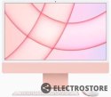 Apple 24 cale iMac Retina 4.5K: M1, 8/7, 8GB, 256GB - Różowy