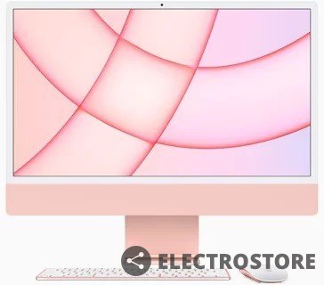 Apple 24 cale iMac Retina 4.5K: M1, 8/8, 8GB, 256GB - Różowy Apple 24 cale iMac Retina 4.5K: M1, 8/8, 8GB, 256GB - Różowy