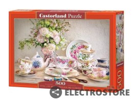 Castor Puzzle 500 elementów Porcelana i kwiaty