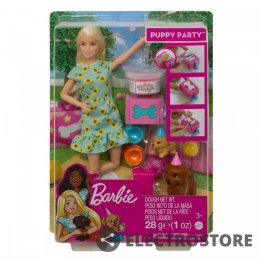 Mattel Lalka Barbie Przyjęcie dla szczeniaczka Zestaw