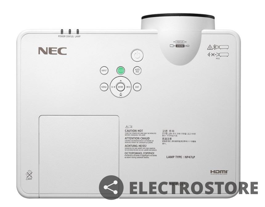 NEC Projektor ME403U WUXGA 4000AL 16000:1 NEC Projektor ME403U WUXGA 4000AL 16000:1