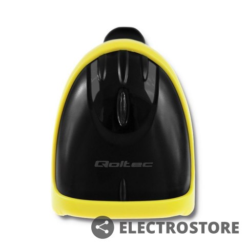 Qoltec Laserowy czytnik kodów 1D | 2D | USB |Czarny Qoltec Laserowy czytnik kodów 1D | 2D | USB |Czarny