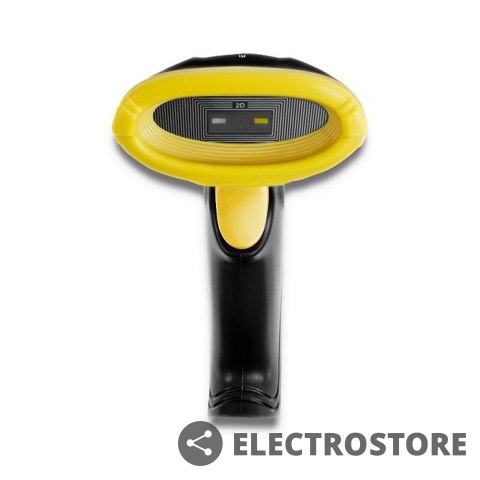 Qoltec Laserowy czytnik kodów 1D | 2D | USB |Czarny Qoltec Laserowy czytnik kodów 1D | 2D | USB |Czarny
