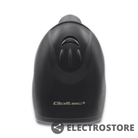 Qoltec Laserowy czytnik kodów kreskowych 1D | CCD | USB | Czarny Qoltec Laserowy czytnik kodów kreskowych 1D | CCD | USB | Czarny