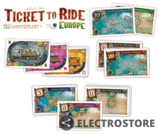 Rebel Gra Wsiąść do Pociągu: Europa 15 rocznica
