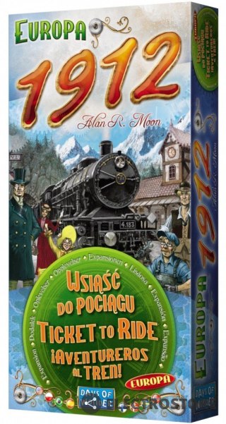 Rebel Gra Wsiąść do Pociągu: Europa 1912 Dodatek