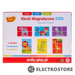 Smily Play Klocki magnetyczne ZOO SP83644