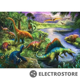 Trefl Puzzle 200 elementów Drapieżne dinozaury