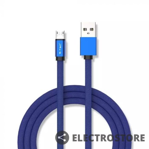 V-tac Kabel USB M - microUSB M 1M 2.4A