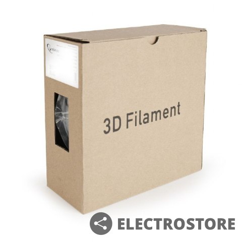 Gembird Filament drukarki 3D PLA PLUS/1.75mm/srebrny Gembird Filament drukarki 3D PLA PLUS/1.75mm/srebrny