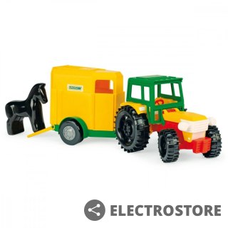 Wader Traktor z przyczepą na konia