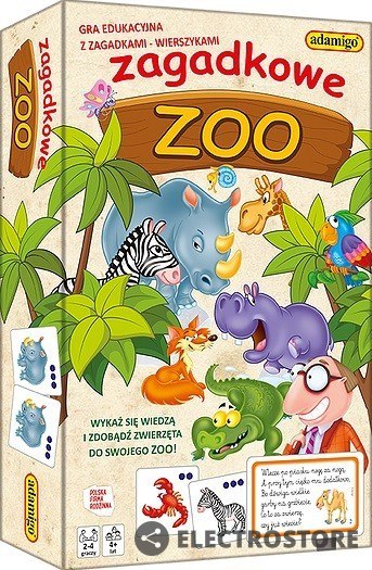 Adamigo Gra Zagadkowe zoo mini
