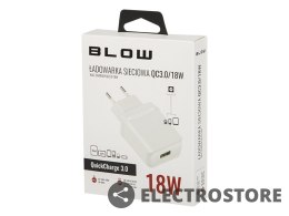 BLOW Ładowarka sieciowa. z gn.USB QC3.0 18W