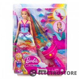 Mattel Lalka Barbie Księżniczka Zakręcone pasemka