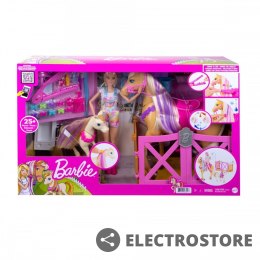 Mattel Zestaw lalka Barbie Koniki Stylizacja i opieka