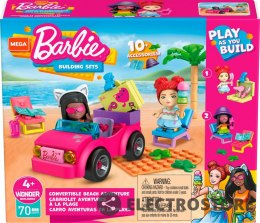 Mega Bloks Zestaw figurek Barbie Plażowanie w Malibu