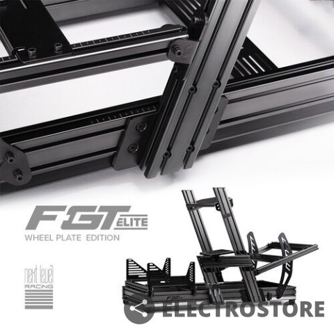 Next Level Racing Kokpit aluminiowy FGT ELITE - Wheel Plate Edition Next Level Racing Kokpit aluminiowy FGT ELITE - Wheel Plate Edition