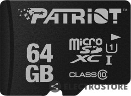 Patriot Karta pamięci MicroSDXC 64GB LX Series