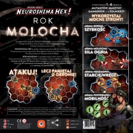 Portal Games Gra Neuroshima Hex 3.0 Rok Molocha