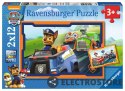Ravensburger Polska Puzzle 2x12 elementów - Psi Patrol, Misja