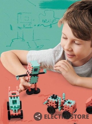 Marioinex Klocki Mini Waffle Konstruktor EXPERT 71 elementów