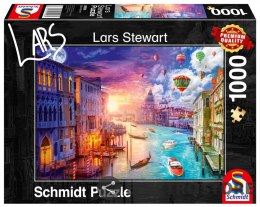Schmidt Puzzle 1000 elementów Lars Stewart Wenecja (Dzień i noc)