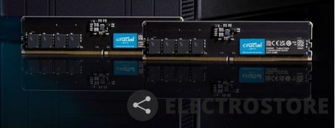 Crucial Pamięć DDR5 16GB/4800 CL40 (16Gbit) Crucial Pamięć DDR5 16GB/4800 CL40 (16Gbit)
