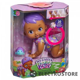 Mattel Lalka My Garden Baby Raczkujący Bobasek-Motylek fioletowa