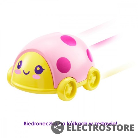 Mattel Lalka My Garden Baby Raczkujący Bobasek-Motylek różowa Mattel Lalka My Garden Baby Raczkujący Bobasek-Motylek różowa