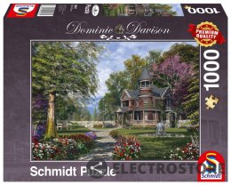 Schmidt Puzzle Premium Quality 1000 elementów DOMINIC DAVISON Rezydencja z wieżą